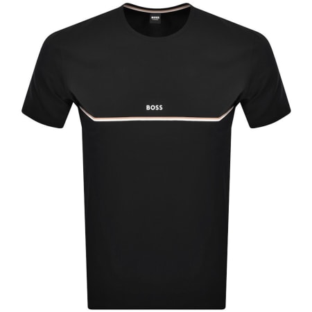 BOSS Logo T Shirt Black | Mainline Menswear United States